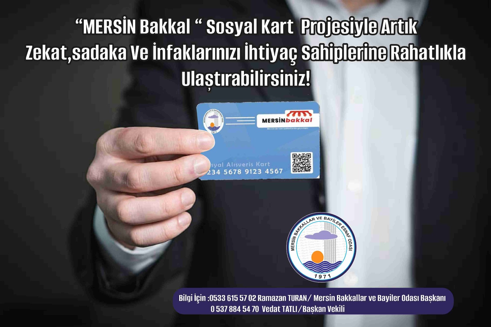 Mersin'de ihtiyaç sahipleri için yeni proje! Mersin Bakkal kart nasıl kullanılır?