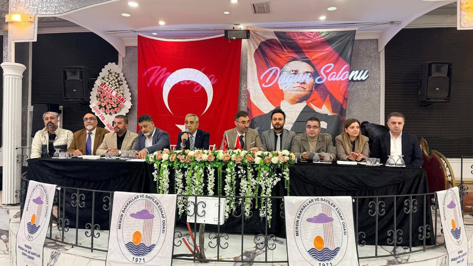 Mersin Bakkallar ve Bayiler Odası’nın Genel Kurul Toplantısı