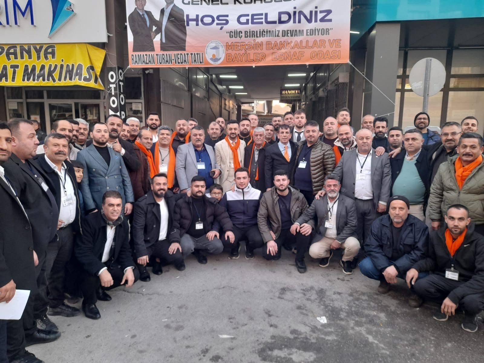 Mersin Bakkallar ve Bayiler Odası’nda Vedat Tatlı Başkan Seçildi