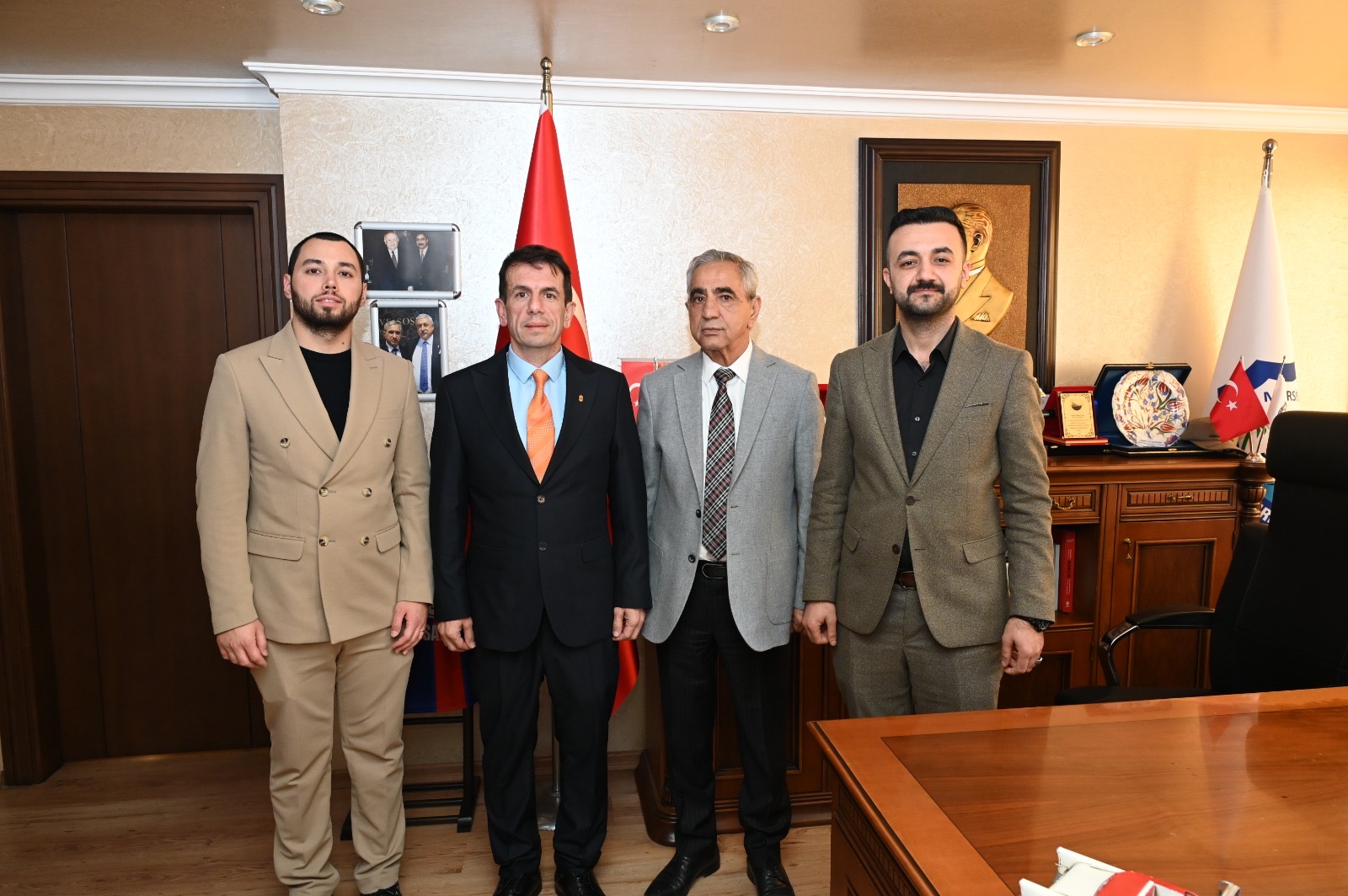 Başkan Vedat Tatlı'dan İlk Ziyaret 