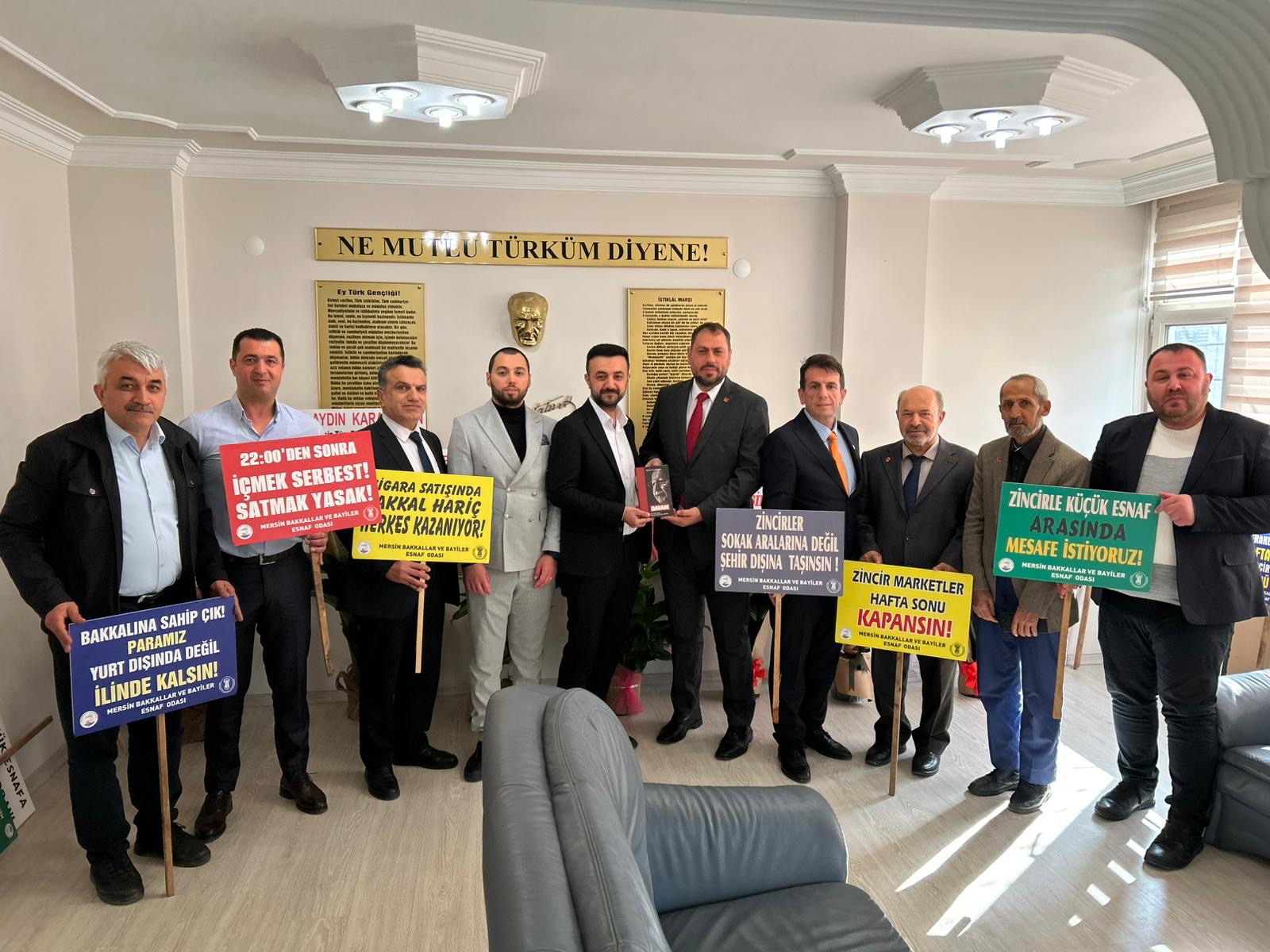 Odamıza Saadet Partisi İl Başkanından Ziyaret