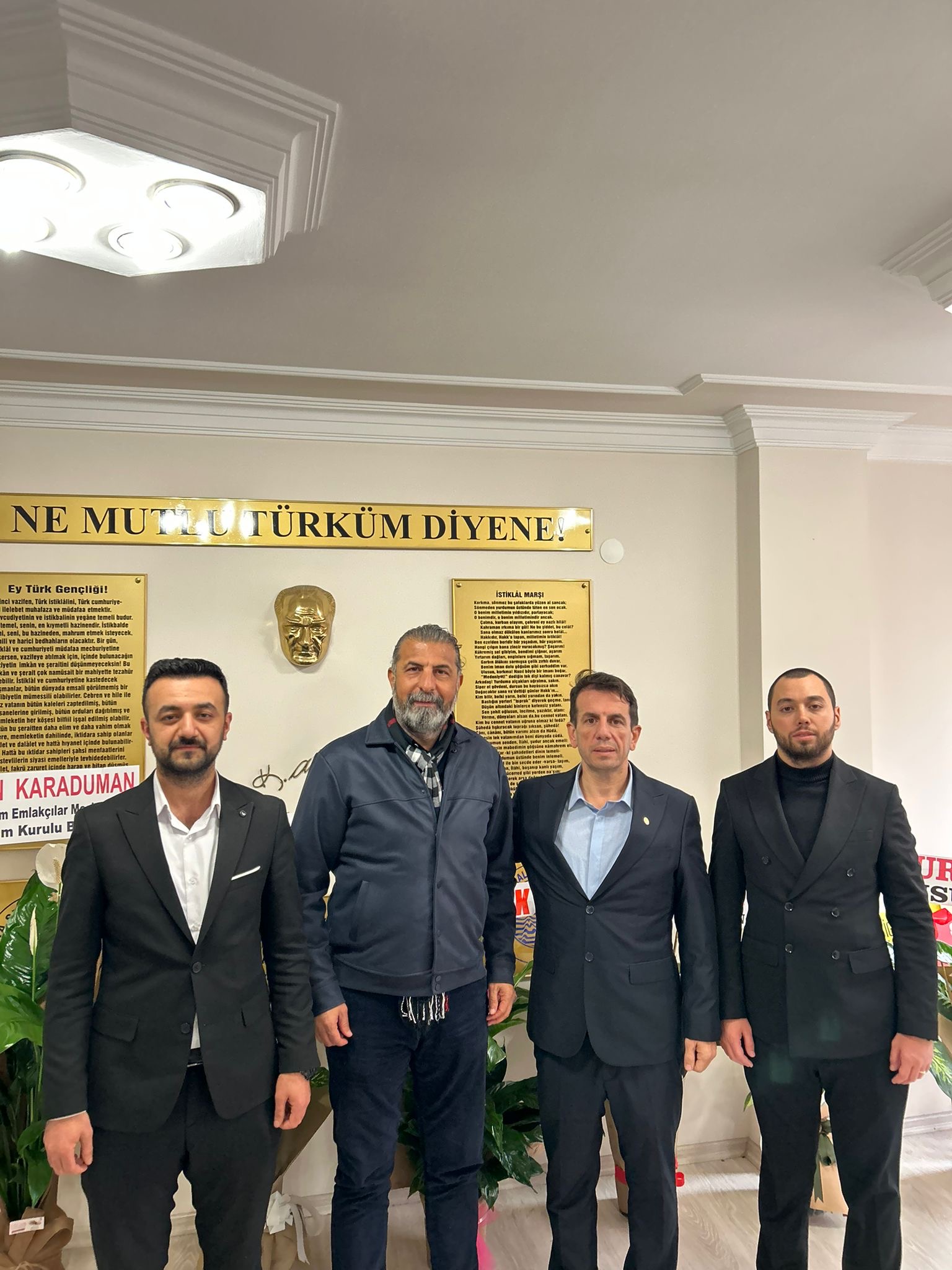 Odamıza Eski Mersin Baro Başkanı Av. Bilgin Yeşilboğaz'dan Ziyaret