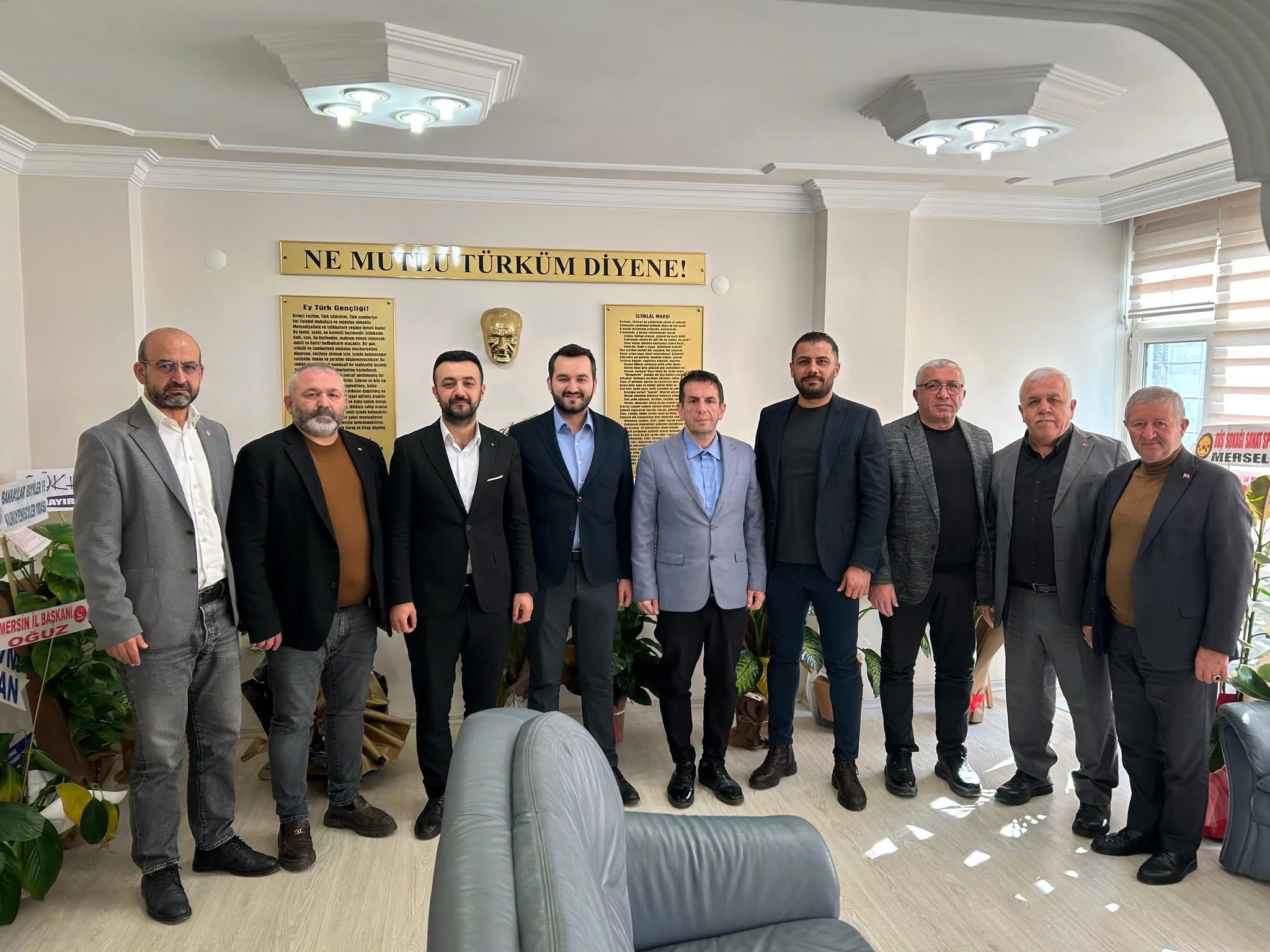 MHP Toroslar İlçe Başkanı Osman Mete Yıldız'dan Odamıza Ziyaret