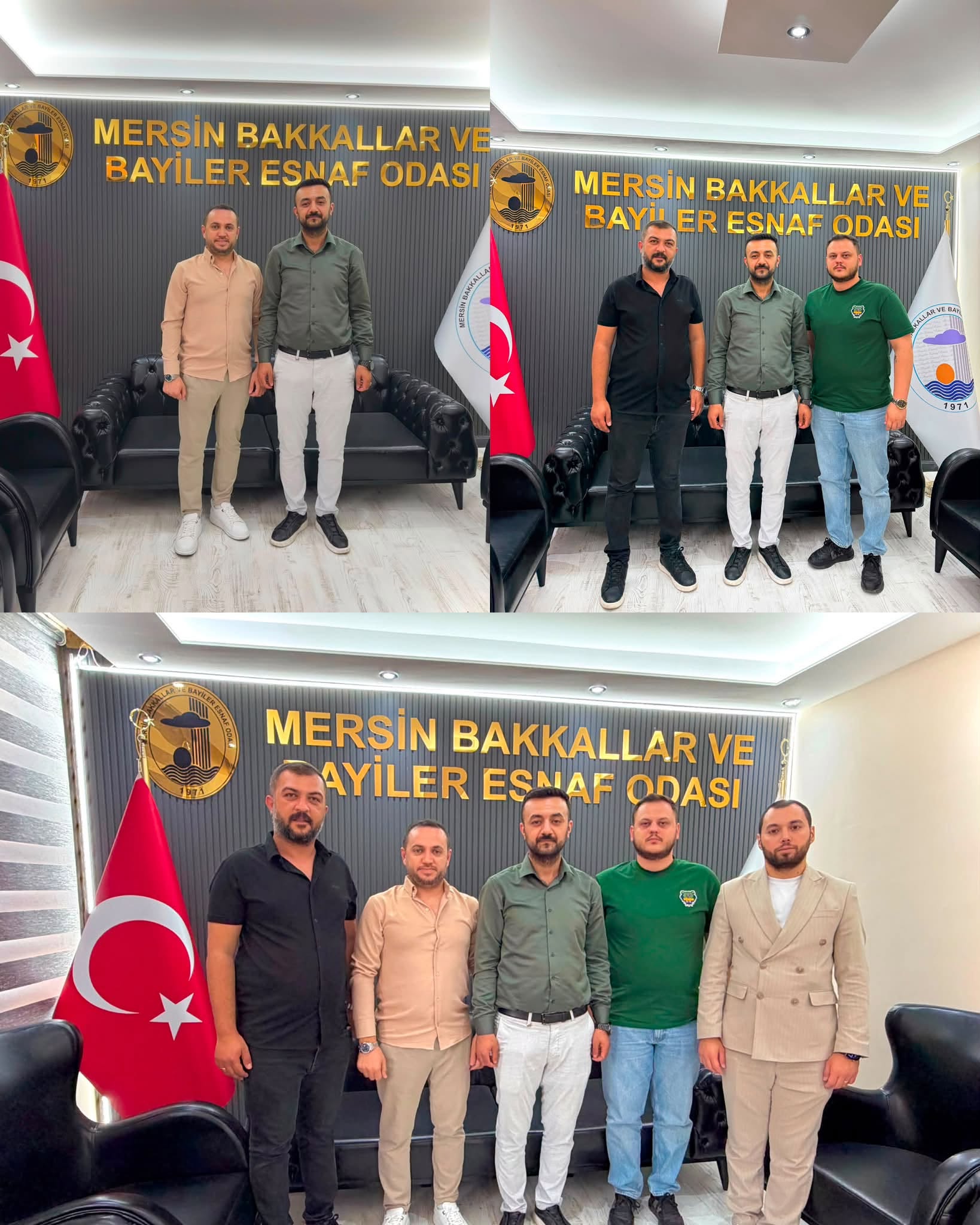 Opak Dent diş Kliniği sahibi Cihan İne ve Bussıness Travel Tur işletme sahipleri İbrahim Zeki Buran ile Baha Güldoğan’dan Odamıza Ziyaret