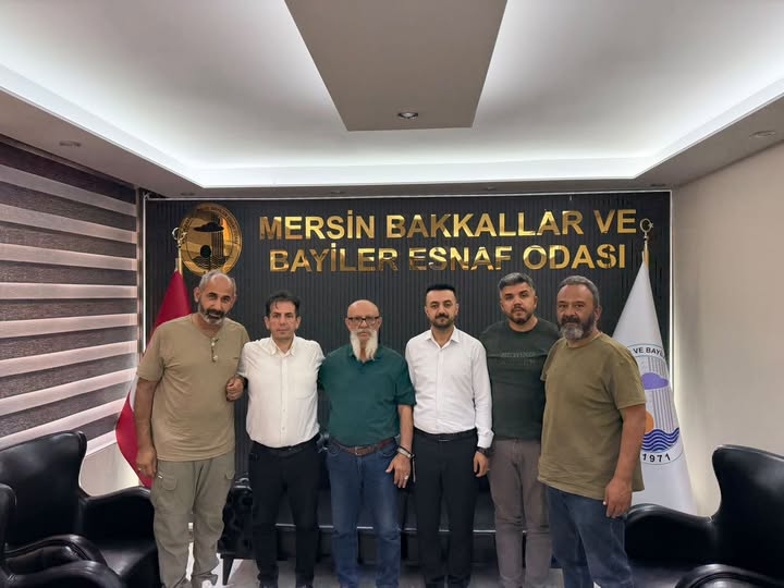 Osmaniye Düziçi Bakkallar Odası Başkanı Sn. Mustafa METİN abim ve Yönetim Kurulu Üyelerinden Odamıza Ziyaret
