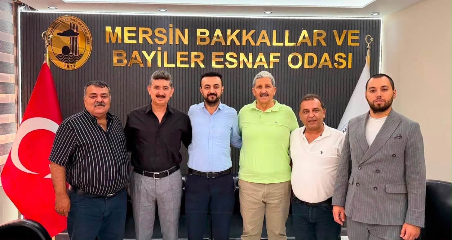  Mersin Geri Dönüşümcüler Odası Başkanı Hasan Koçyigit , Mersin Kuyumcular Odası Başkanı İsa VARLIKLI , Mersin Fotoğrafçılar Odası Hasan Ersin Durukan'dan Odamıza Ziyaret